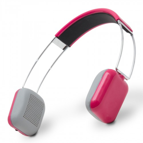 SYBA SY-AUD23061 headphones/headset Wired & Wireless Head-band Music Bluetooth Gray, Pink