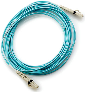HPE 30m LC/LC OM3 InfiniBand/fibre optic cable 1181.1" (30 m) Blue