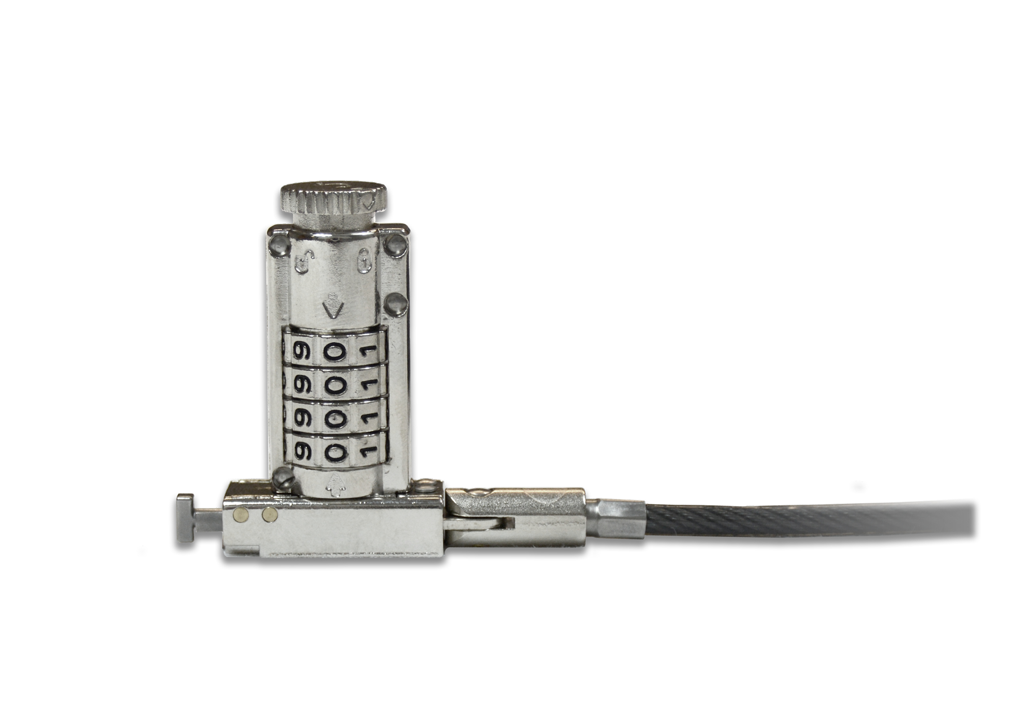 Noble Locks NG07TNR cable lock Silver 70.9" (1.8 m)