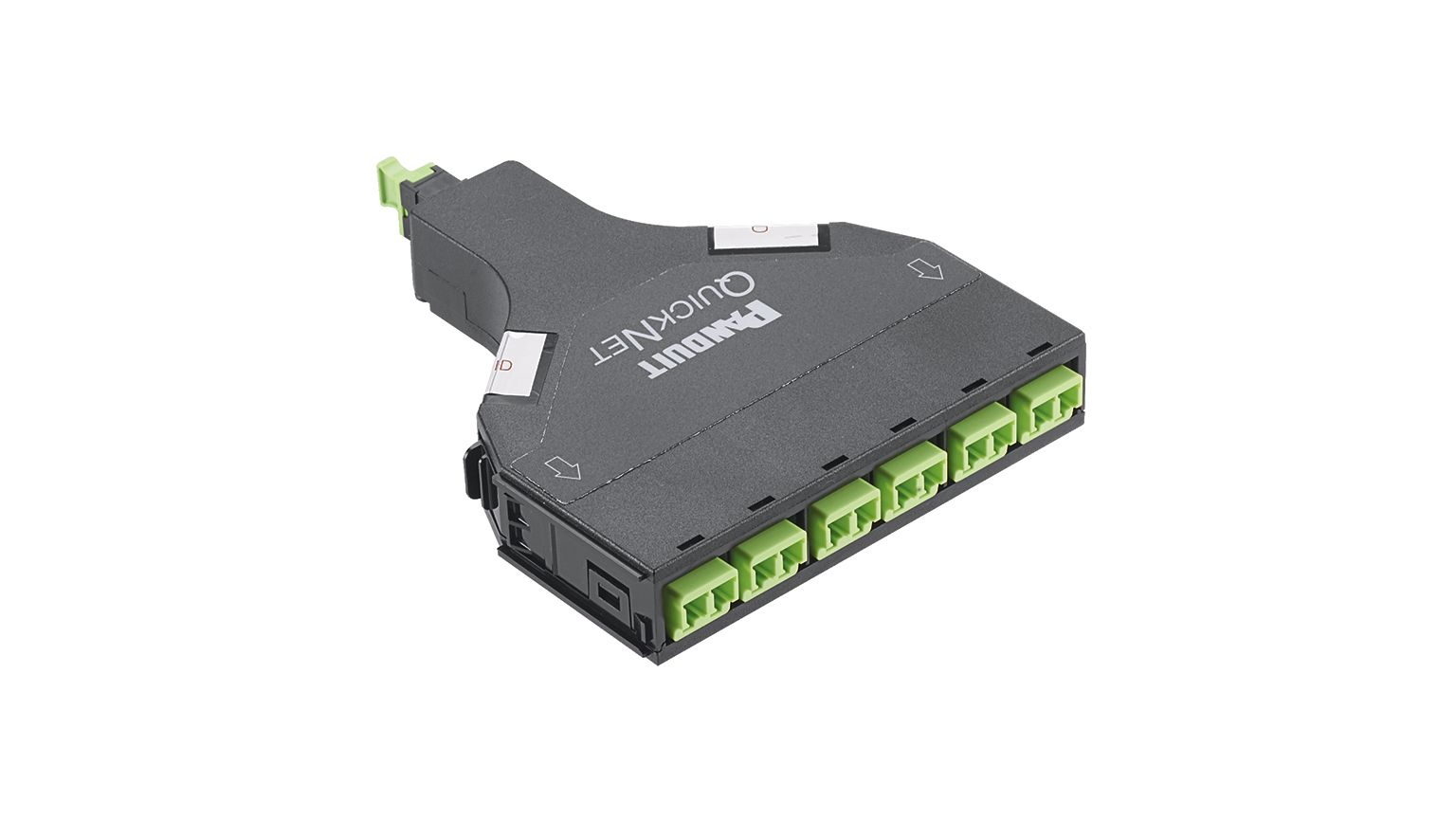 Panduit FQWA-12-10AF fiber optic adapter LC/MPO 1 pc(s) Black