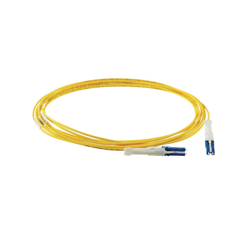 Panduit F92RLU1ZNONM006 InfiniBand/fibre optic cable 236.2" (6 m) LC SC Yellow