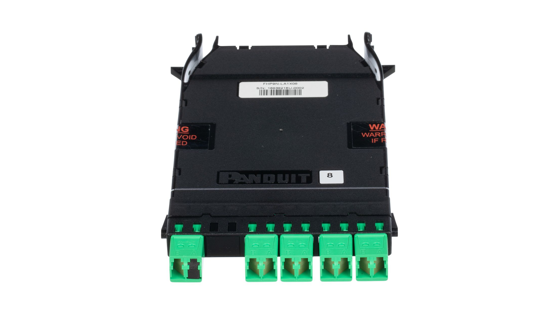 Panduit FHP9N-LA1X08 fiber optic adapter LC 1 pc(s) Black